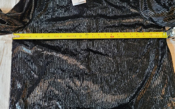 Gibson Latimer Black •Size XL• Event Holiday Black Flattering Top •New w/Tag• - Picture 9 of 9